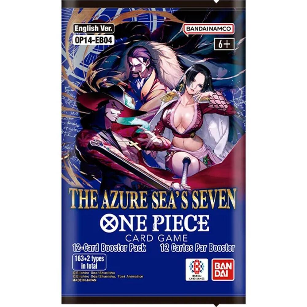 One Piece The Azure Sea’s Seven sleeved booster packs