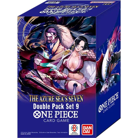 ONE PIECE Card Game Double Pack Set Vol. 9 - The Azure Sea's Seven